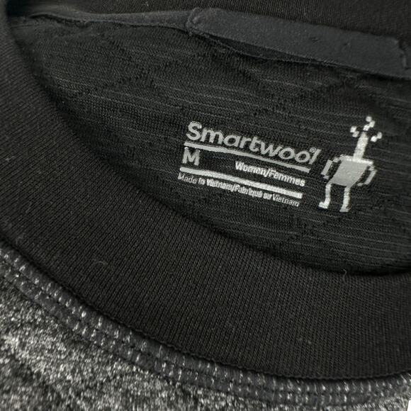 Smartwool Diamond Peak Quilted Mini Dress Medium Comfort Pockets Merino Wool LS - Picture 11 of 14